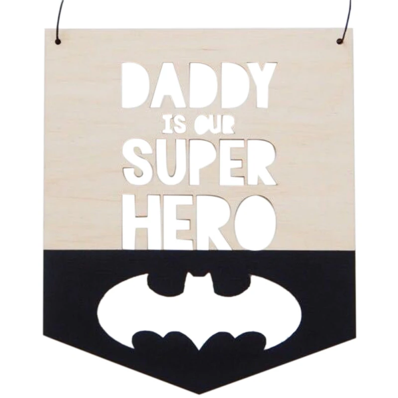 1 шт. положительный слоган баннер INS скандинавском стиле деревянный настенный