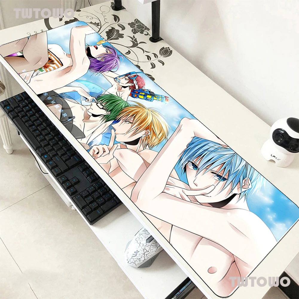

Kuroko no Basuke коврики 900x400x2 мм игровой коврик для мыши Клавиатура коврик самый лучший ноутбук аксессуары для геймеров Padmouse коврик