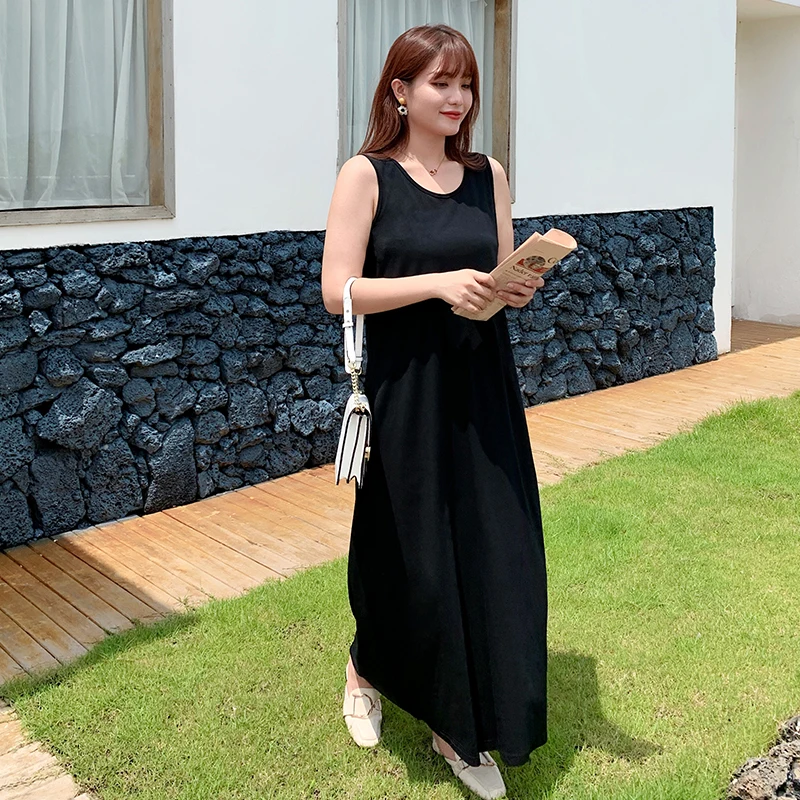 

New fashion Korean version of women's summer tank top dress 2366