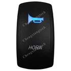 Сигнал Автомобильный Лодка синий светодиодный мгновенный кулисный переключатель 12 В 20 А 5 контактов SPST (вкл.) Выкл. Переключатель аксессуары для Carling Arb Narva 4x4