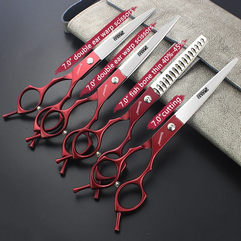 440C Профессиональные Парикмахерские ножницы 7 дюймов парикмахерские изделия