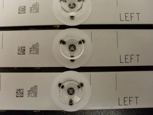 Светодиодная лента с подсветкой 9lamp для Lg lnnotek 55inch pattern TV 6.5PI Rev1.0 RIGHT LEFT Panasonic TX-55CX680B