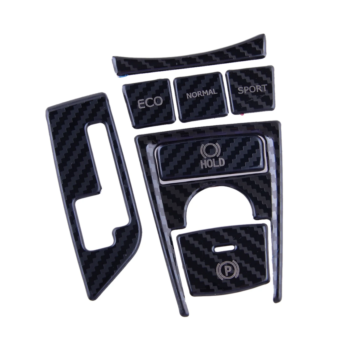 

8 шт./комплект, накладки на кнопки переключения передач из нержавеющей стали