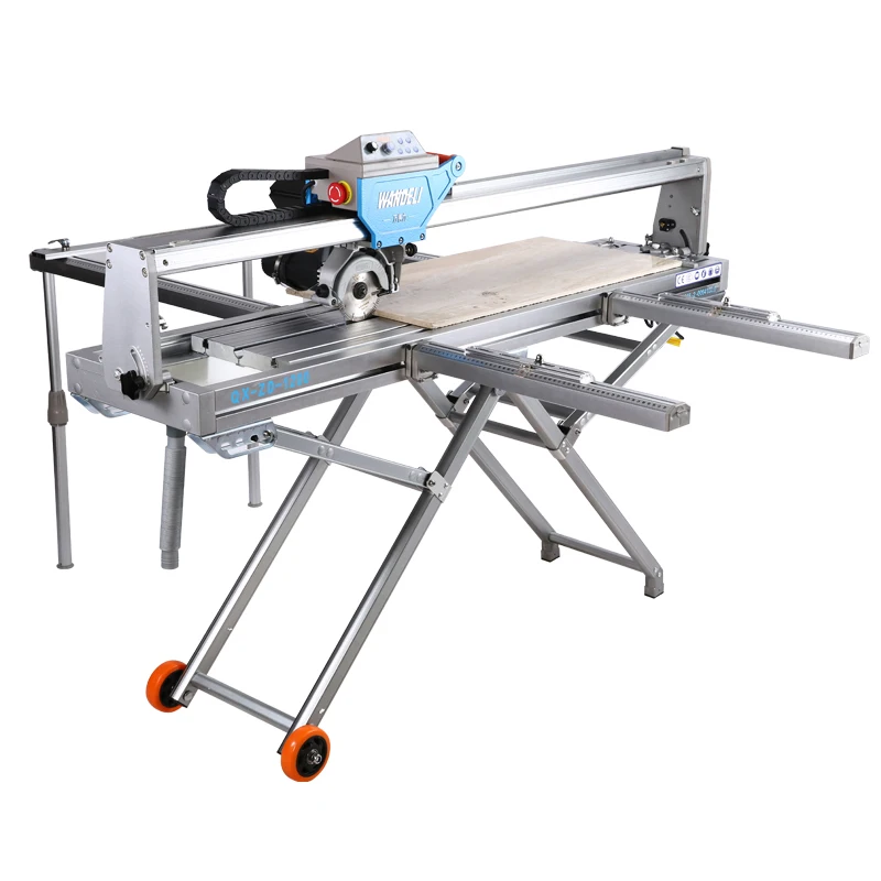 

Wandeli QX-ZD-1200 portable full automatic water tile saw stone marble ceramic tile cutter 1200mm tile cutting machine