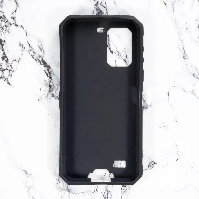Черный силиконовый чехол для Ulefone Armor 7 противоударный мягкий Задняя накладка