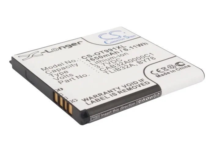 Аккумулятор Cameron Sino для Alcatel One Touch 6010 6010D 916 916D 991|Цифровые аккумуляторы| |