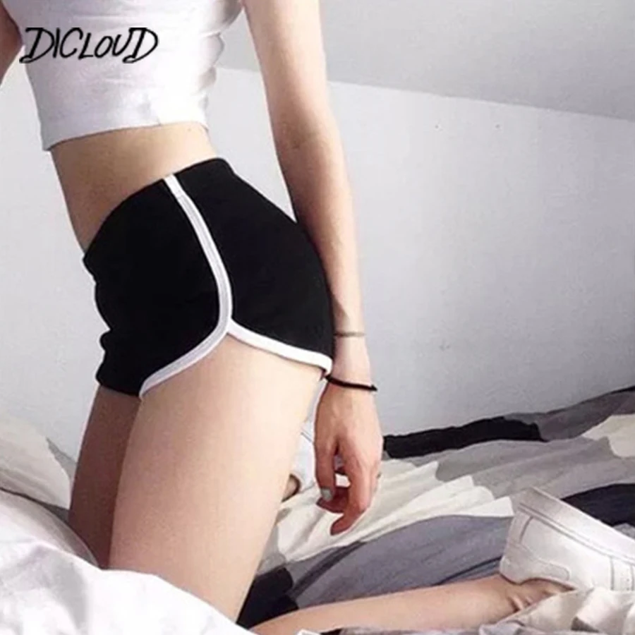 Шорты DICLOUD Женские повседневные с эластичным поясом модные пляжные пикантные