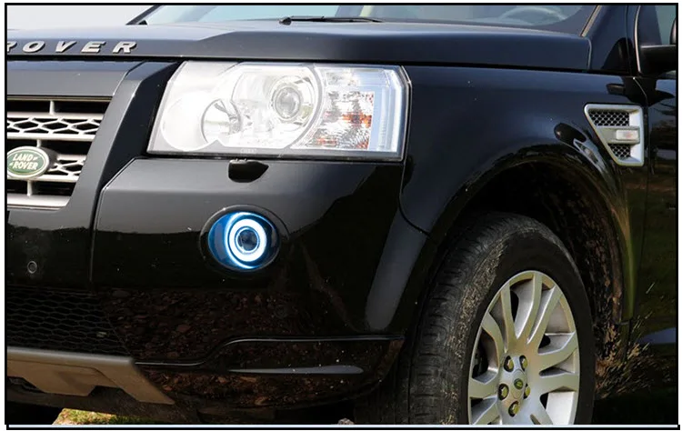 EEMRKE Car Styling Led Angel Eyes DRL Daytime Running Light Fog Lights For Land Rover Freelander 2 LR2 2007 2008 2009 2010 | Автомобили и