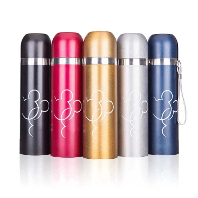 Дорожная кружка для кофе чая молока термос в виде пули новая модная двухслойная