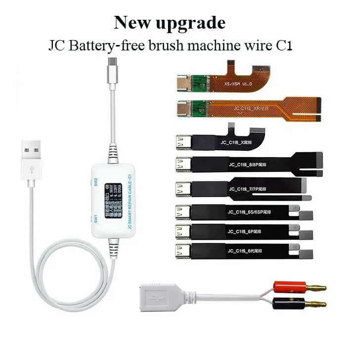 Новинка 2020 года аппарат для чистки JC C1 без аккумулятора провод коробка lPhone 8p 7p 7 6s p