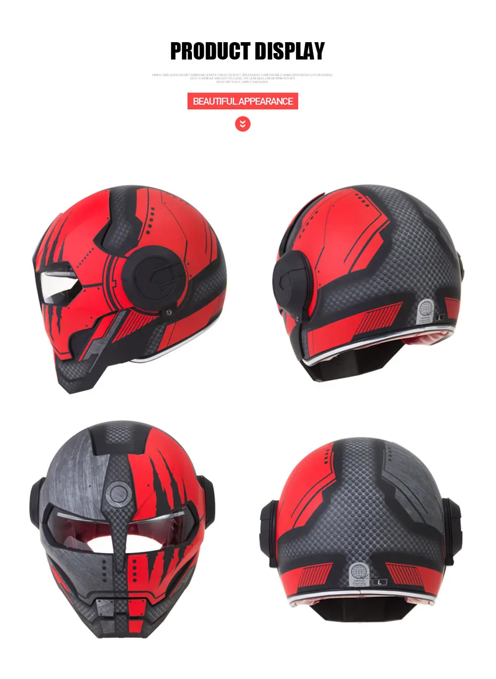 HEROBIKER мотоциклетный шлем винтажный Ретро мотоциклетный шлем мотоциклетный полный шлем Casco Moto Cruiser Chopper Кафе Racer Capacetes