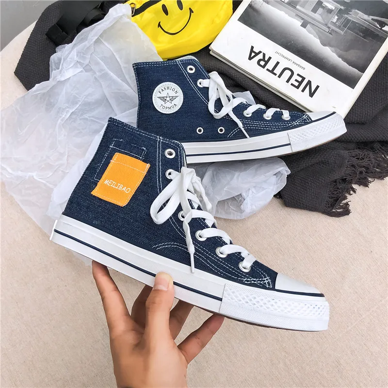 Высокие классические кроссовки для мужчин и женщин уличная Нескользящая