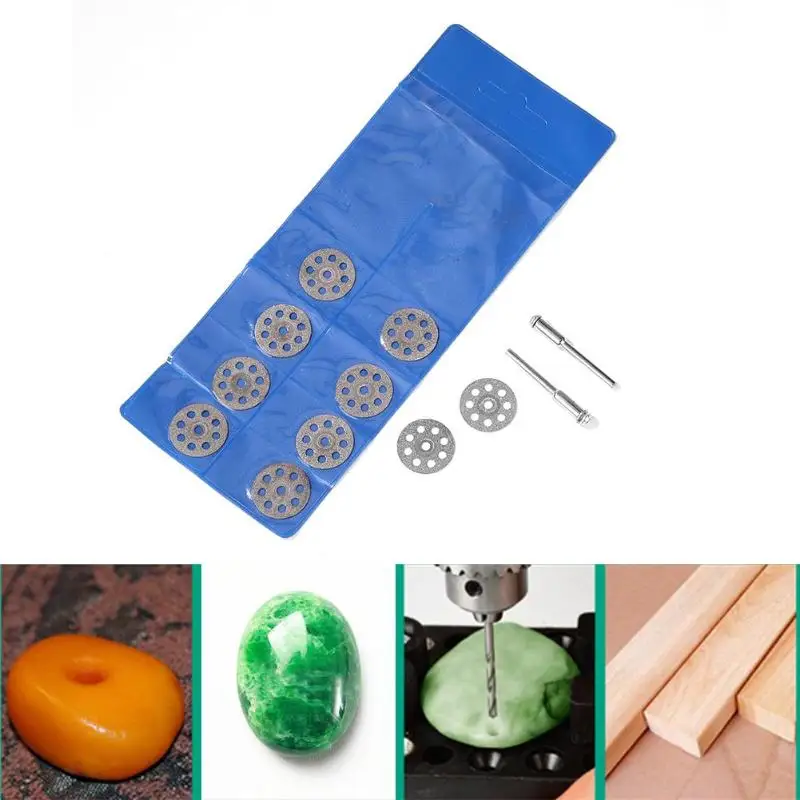 

1/12pcs/set Diamond Grinding Wheel Saw Circular Cutting Disc for Rotary Tool Diamond Discs Blades Power Tools Accessorie