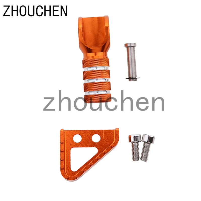 Задняя педаль тормоза для мотоцикла 1 комплект ножное управление наконечник и