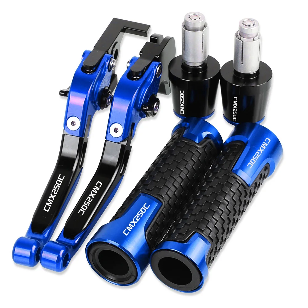 

FOR HONDA REBEL CMX250C CMX 250C 1987 Motorcycle Accessories Adjustable Extendable Brake Clutch Lever Handlebar Handle Grips End