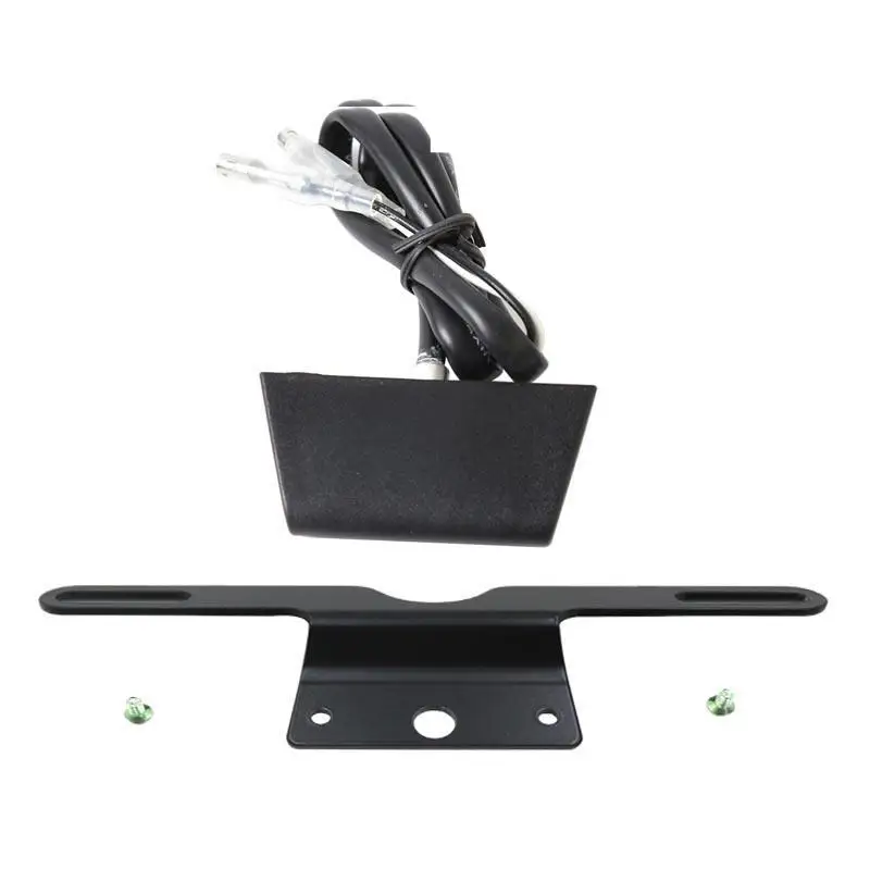 

Universal LED Licence Plate light License Plate Holder Light Lamp For Racing And Scooter Motorcycle Accessories