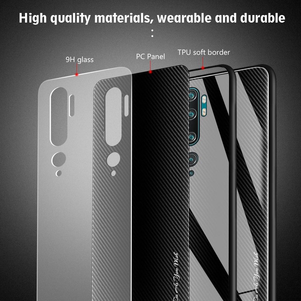 

New Color Tempered Glass Case For Xiaomi Mi 9SE A3 Lite CC9 CC9E 9T Pro Back Cover Redmi Note 9 9S 8 7 6 5 Pro 8T 7A 8A 9A shell