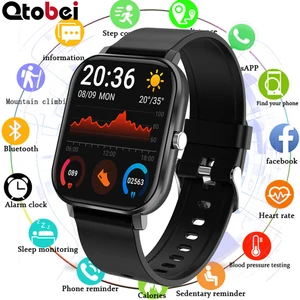 bluetooth call smart watch men women blood pressure heart rate monitor smartwatch music player fitness tracker watch clock pk p8 free global shipping
