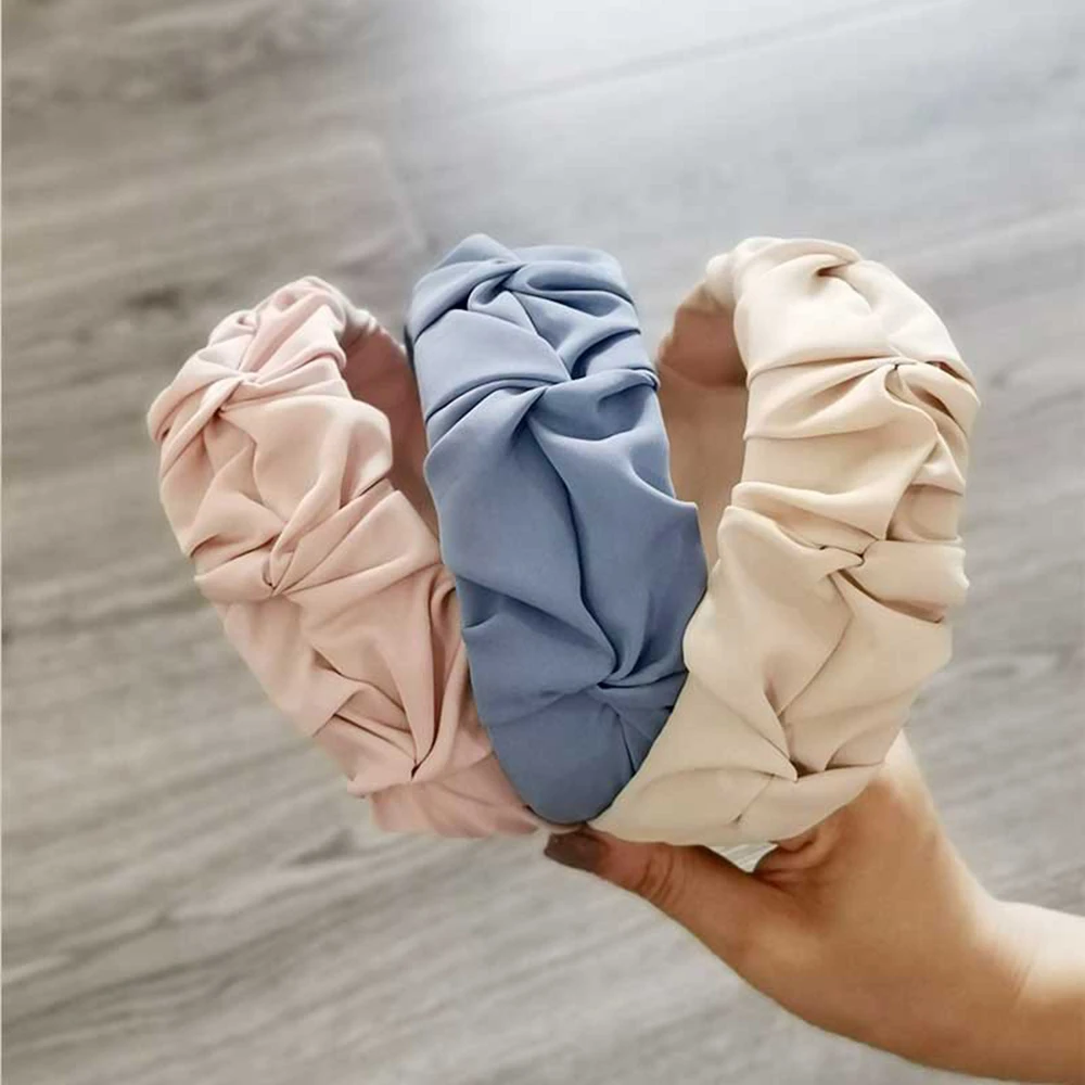 

Ободок для волос Женский, широкий, с цветами