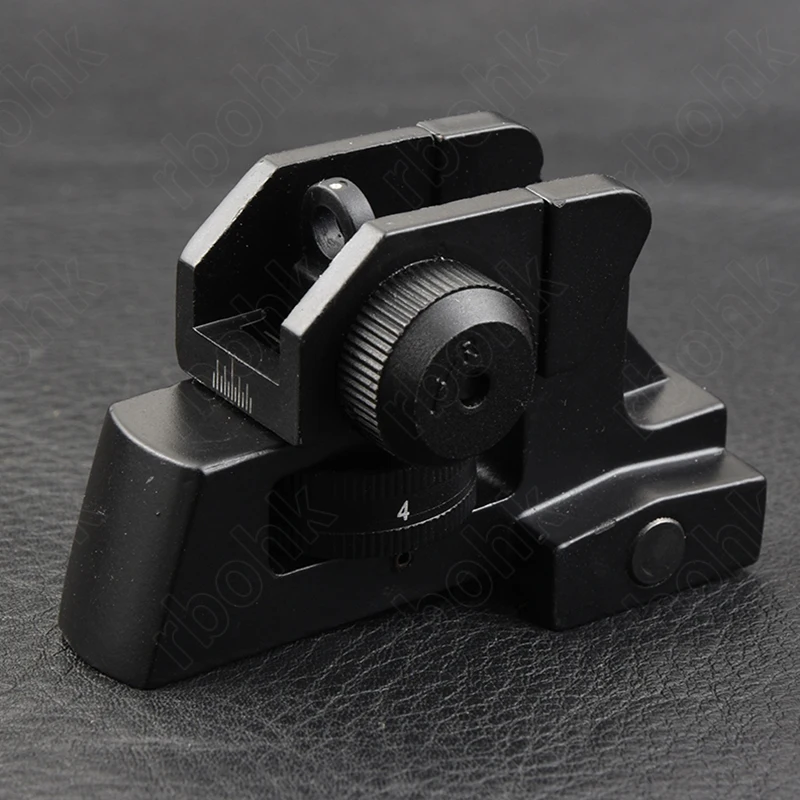

Aluminum alloy adjustable AR 15 Up Down Rear Sight For 20mm Rail Mount M4247