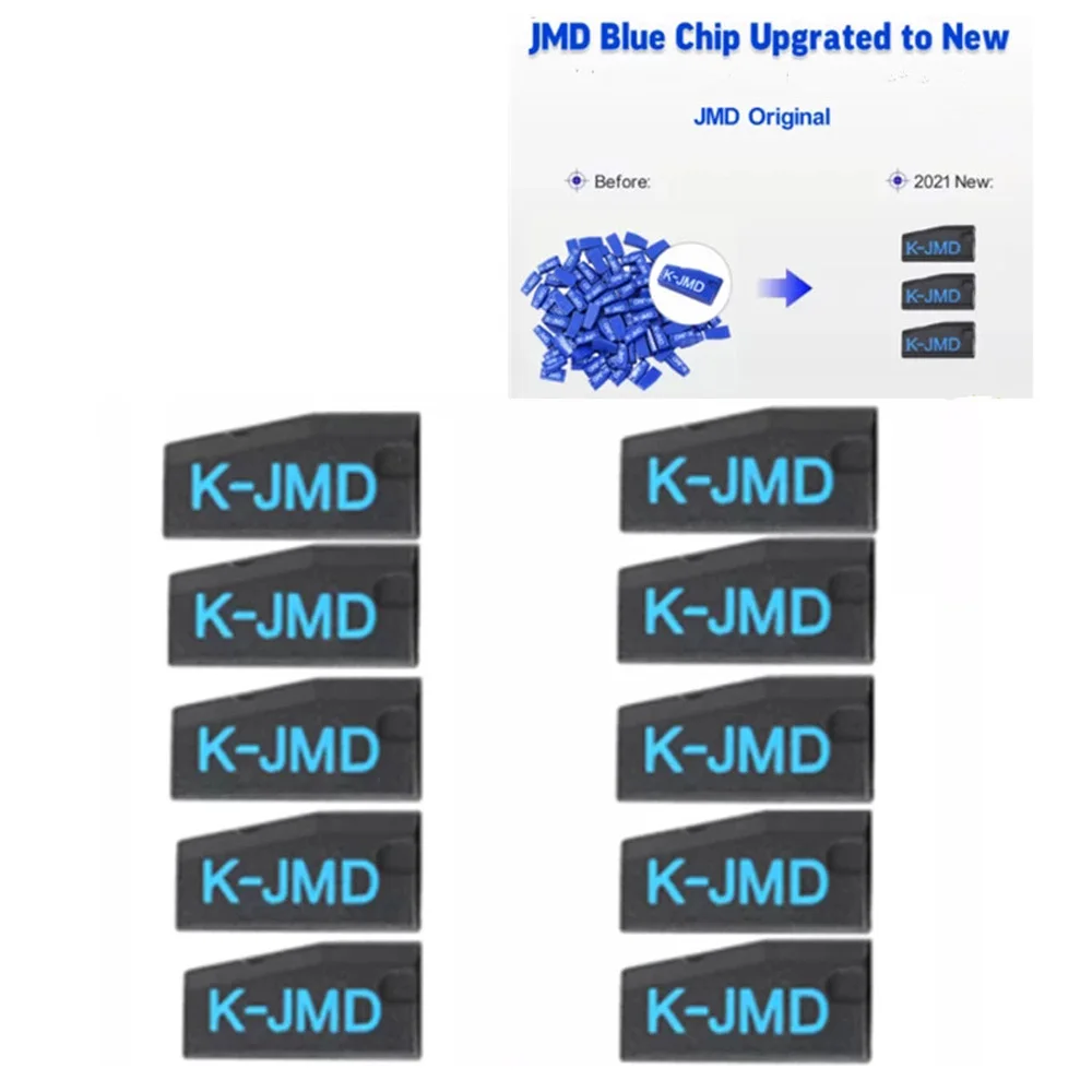 

2022 Upgraded Original JMD Blue King chip for CBAY Handy Baby Key Copier to Clone 46/4C/4D/G Chip JMD