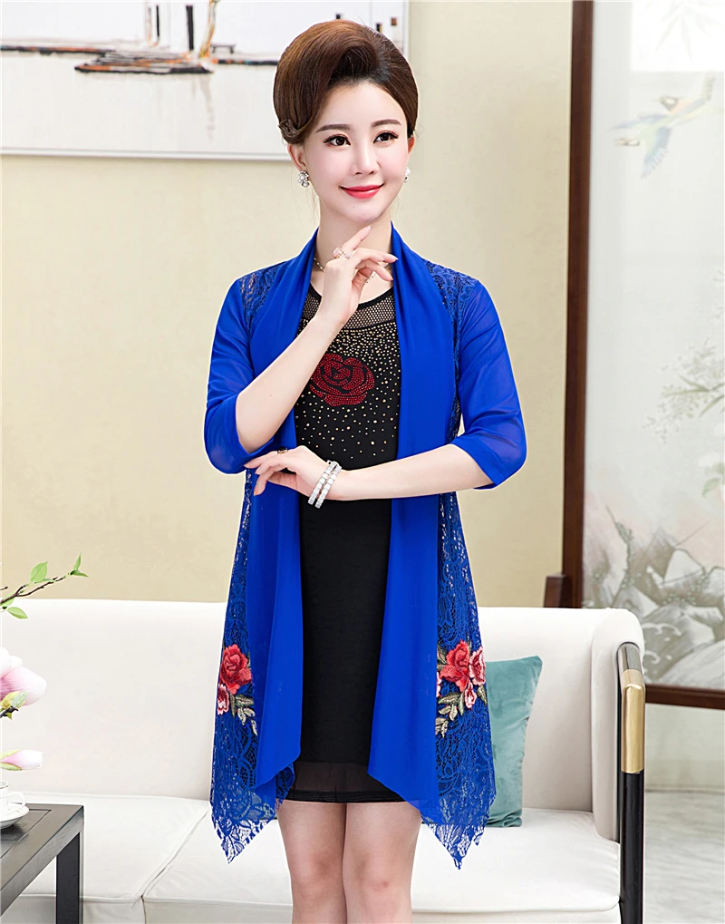 Женская летняя одежда для защиты от солнца тонкое кружевное пальто женский