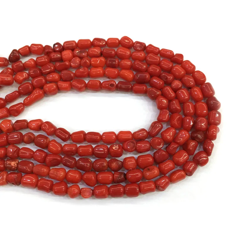 Бусины Из Натурального кораллового камня неправильной формы бусины россыпью
