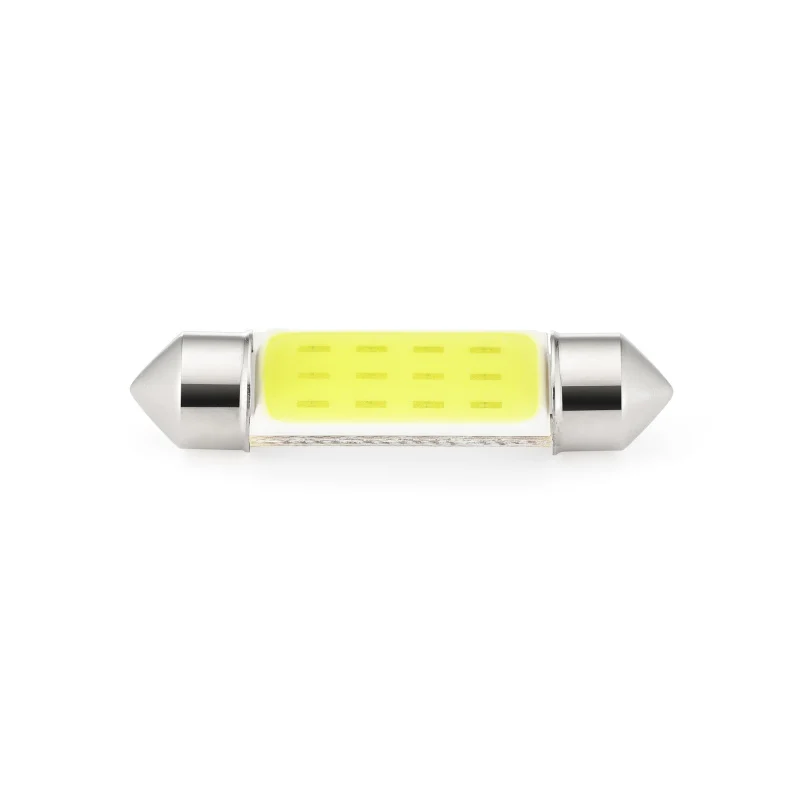 5 шт. C10W C5W светодиодный COB 31 мм 36 39 41 белые лампы для номерного знака автомобиля