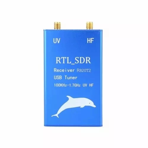 

RTL2832U+R820T2 100KHz-1.7GHz UHF VHF HF RTL.SDR USB Tuner Receiver AM FM