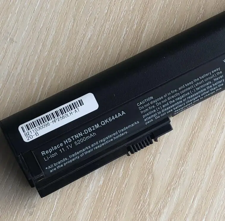Ноутбук Батарея для hp EliteBook 2560p 2570 QK644AA QK645AA SX06 SX06XL SX09 HSTNN-C48C HSTNN-C49C HSTNN-DB2L HSTNN-I08C |