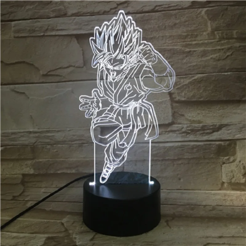 VCity 3D ночник Dragon Ball серии Goku мультфильм рисунок Touch беспроводной USB лампа атмосферное освещение домашний магазин стол современный декор