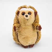 15cm25cm ty brown hedgehog soft toy big eyes cute plush animal doll birthday christmas gift for children bedside decoration