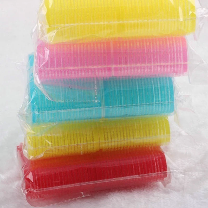 Лидер продаж 6 шт./компл. большие ролики волос губки цепляются Любой размер без