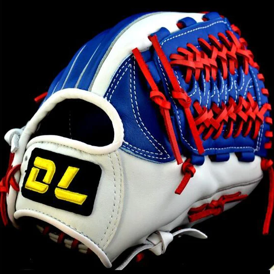 Бесплатная доставка прочная бейсбольная перчатка из натуральной воловьей кожи