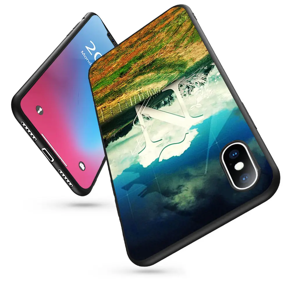 Мягкий силиконовый чехол с надписью N для iPhone 11 Pro Max X 5S 6 6S XR XS 7 8 Plus телефона |