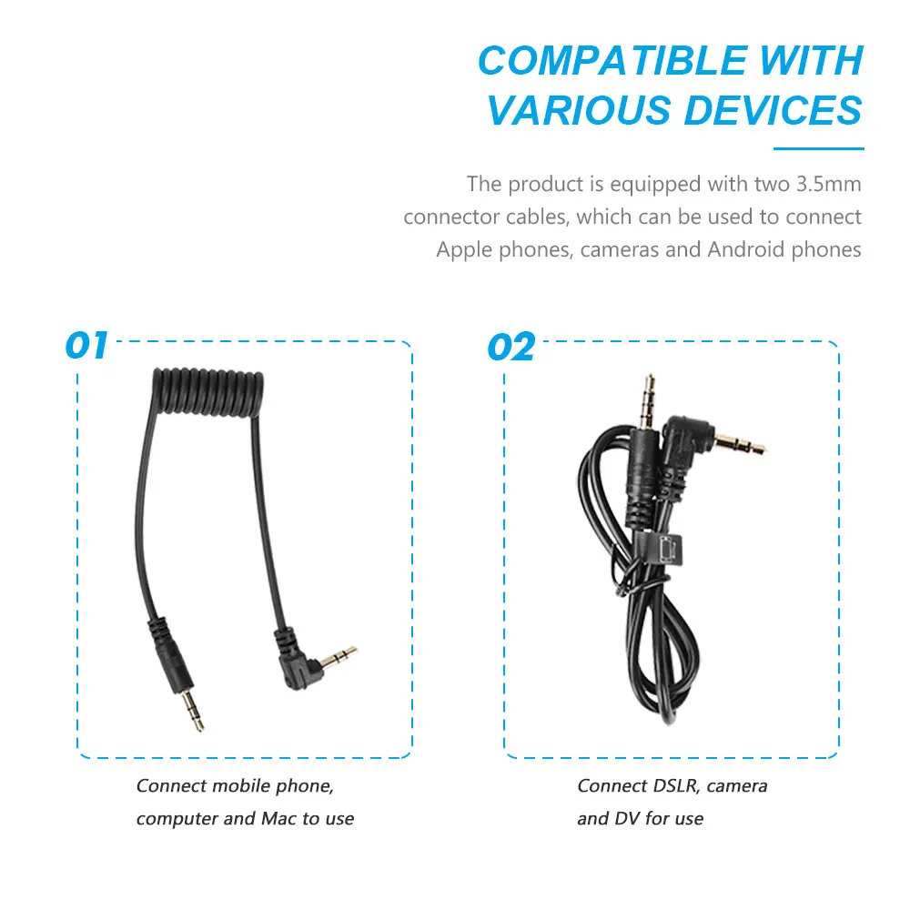 Микрофон для камеры HDRiG используемый записи интервью через Vlog значительно