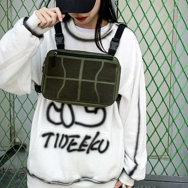 Новые функциональные тактические грудь Установка сумка кошелек модная пуля