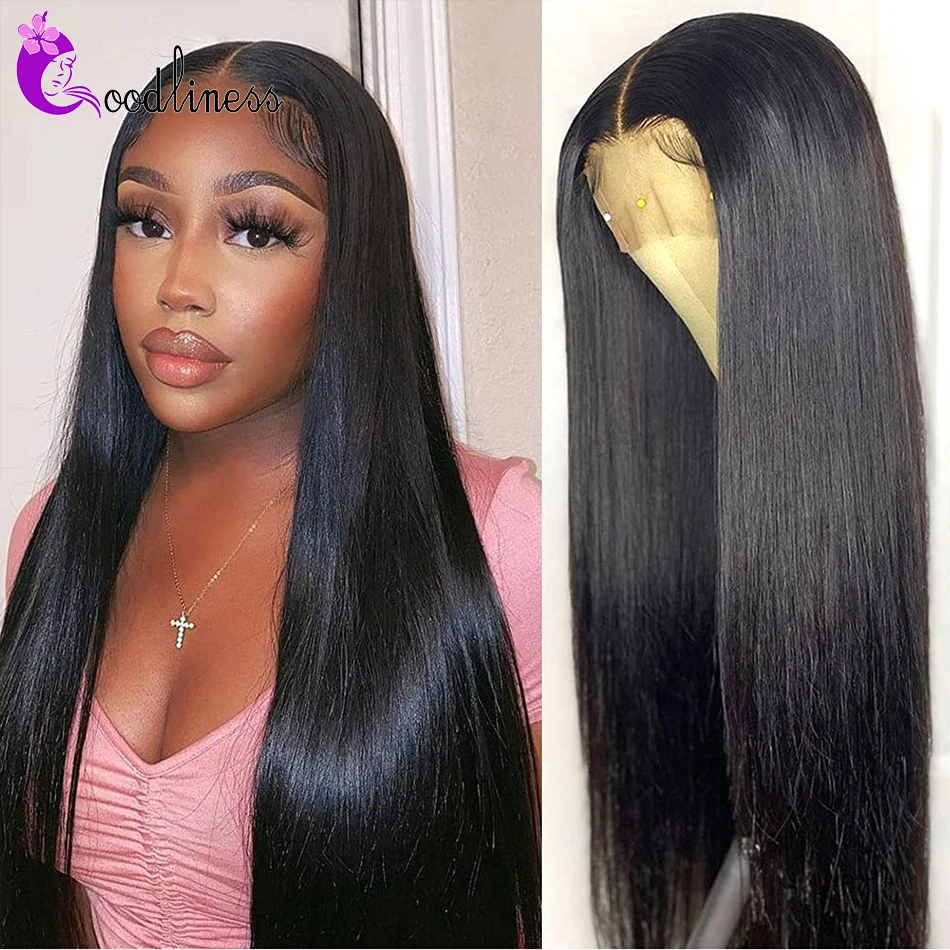 

Hd Lace 30 Inch Straight Bone Straight Human Hair Wig Tranparent Lace 13x4 Lace Front Wig Hd Lace Frontal Wig Pre-Plucked Remy