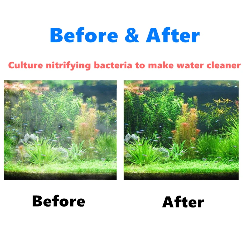 BarkMeow 420g/bag Glass Ceramic Ring Fish Tank Aquarium Biological Filter Material House Media Accessorie | Дом и сад