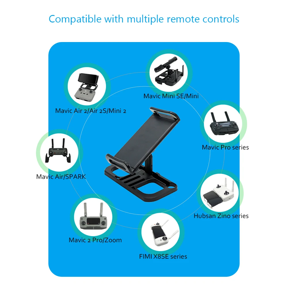 Держатель для планшета и телефона DJI Mavic 2/Pro/Air 2/2S/Mini 2/SE Поворот на 360 градусов |