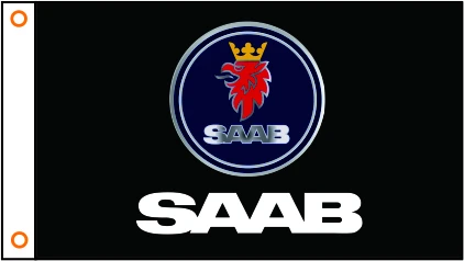 

Car Flag Custom Flag Car SAAB Banner 3x5ft 100% Polyester