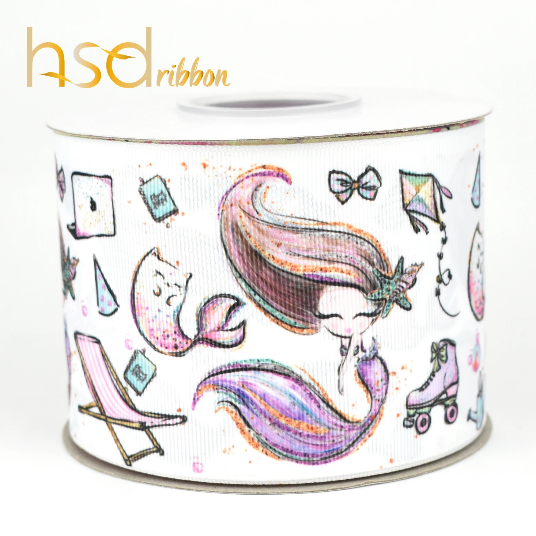HSDCraft 7/8 дюймов 1-1/2 дюймов 3 дюйма hsd-дизайн HT на Grosgrain ленты для волос лук