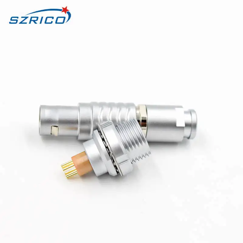 FGG EEG 1B M12 2 3 4 5 6 7 8 10 12 14 16 круглый металлический электронный разъем