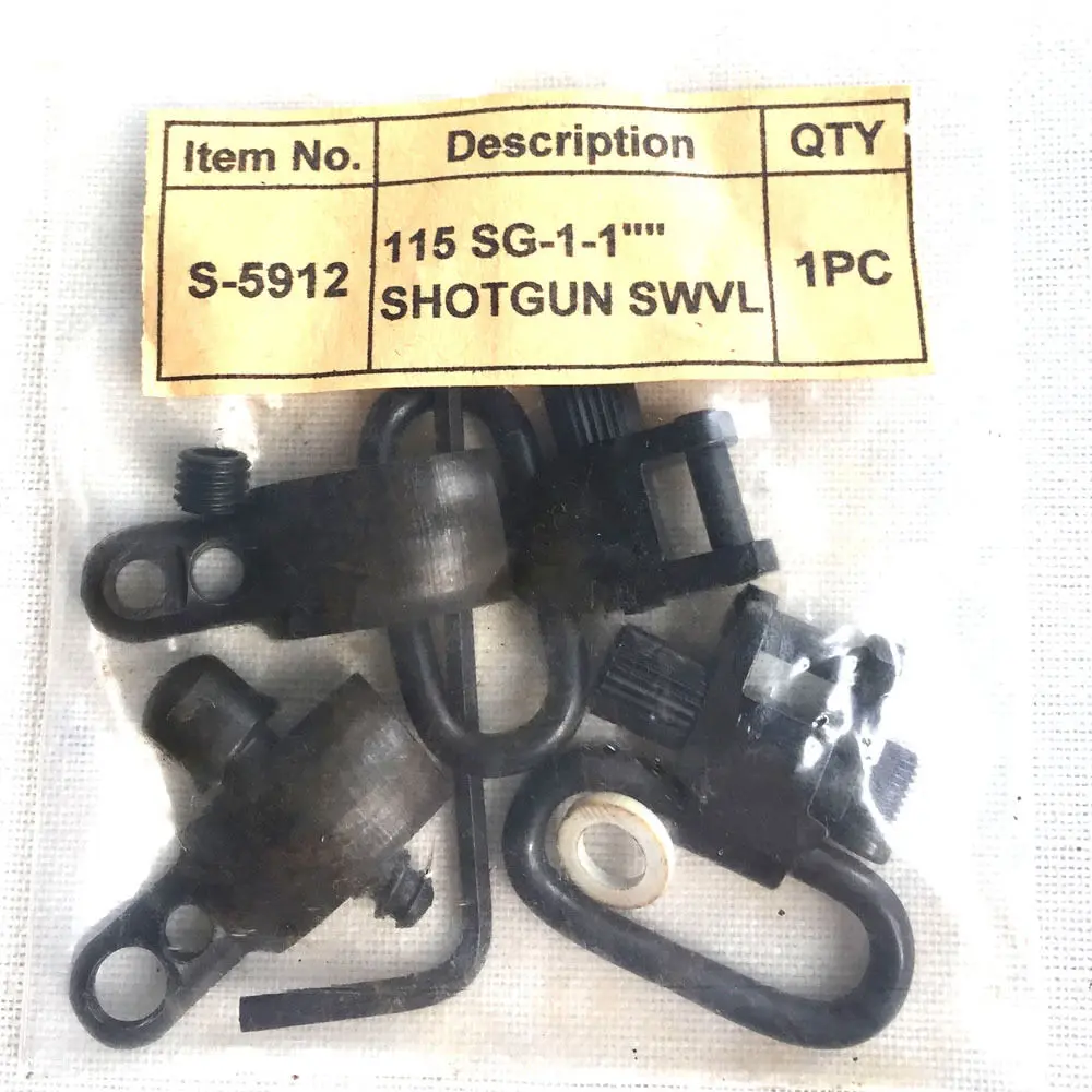 

1"Quick Detach Sling Swivels 12 Gauge Single Barrel Shotgun Fit Tube 860''-.880''