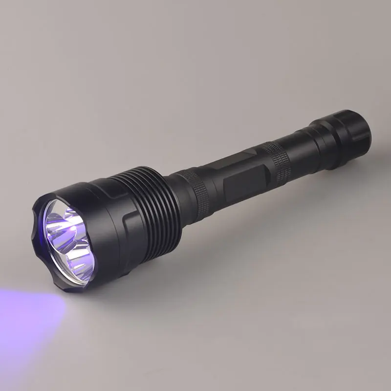 TMWT 395nm 365NM черный светильник фонарь 3LED самый мощный УФ ультрафиолетовый вспышка светильник фонарь с батареей 18650