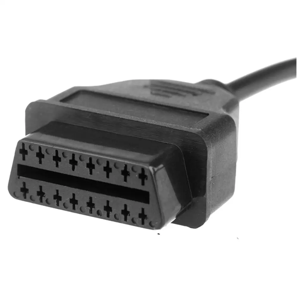Для Nissan 14 Pin 14Pin To16Pin OBD OBD2 OBDII 16 кабели женские адаптеры Автоматическая диагностика