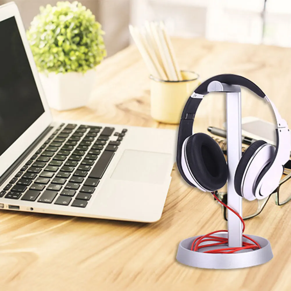Универсальная Алюминиевая Подставка для наушников держатель подставка-вешалка