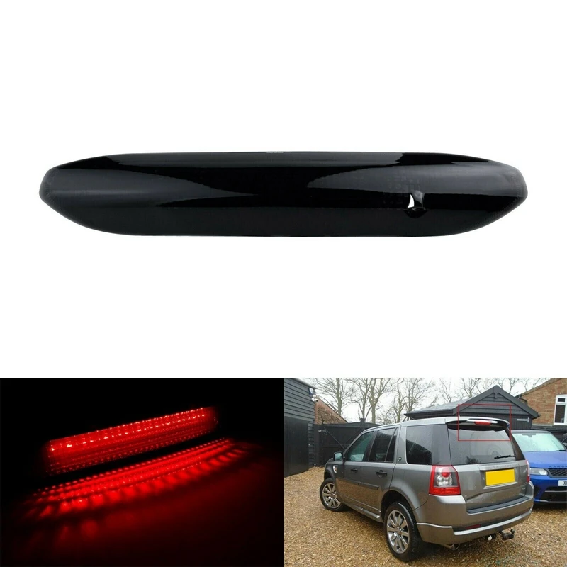 Car Smoked Led High Mount Stop 3Rd Stop Light for Land Rover Freelander 2 LR2 11-15 LR036355 LR014462