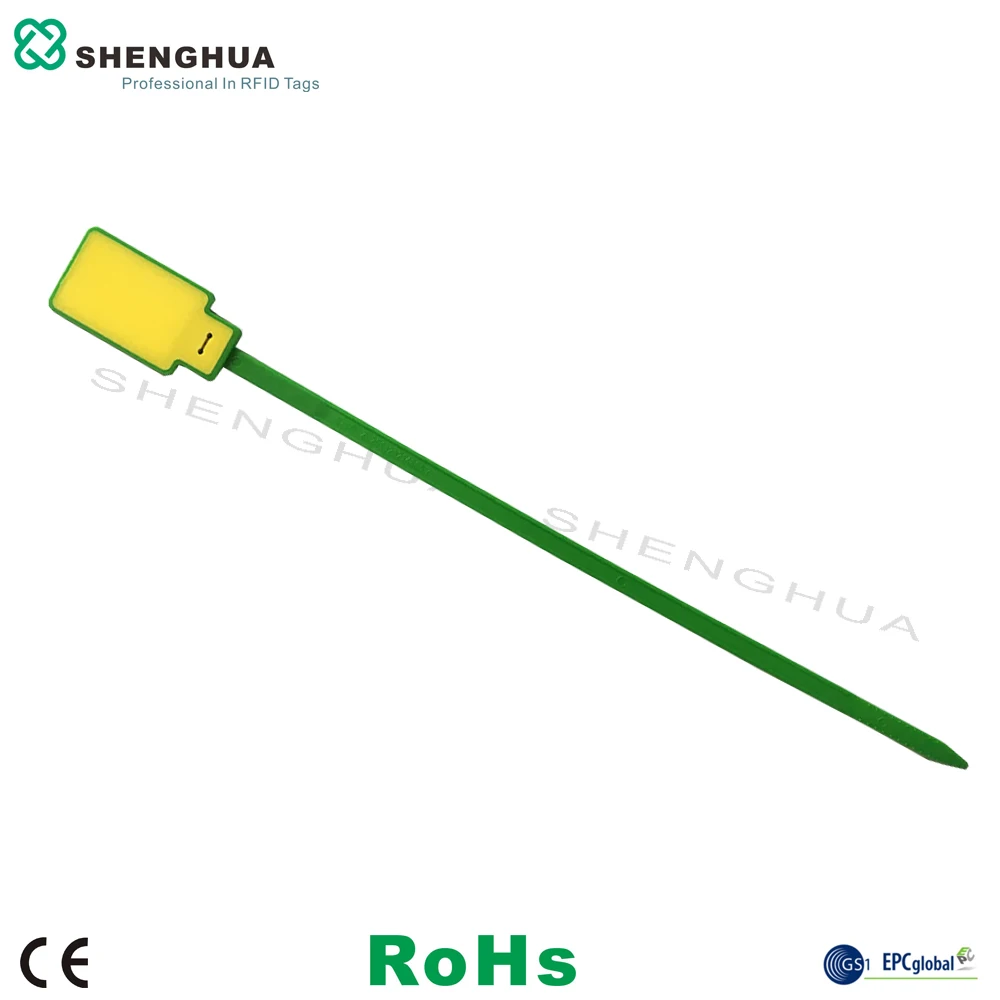 10 шт./упак. One Off High Security Seals RFID Пластиковые водонепроницаемые ярлыки на молнии для