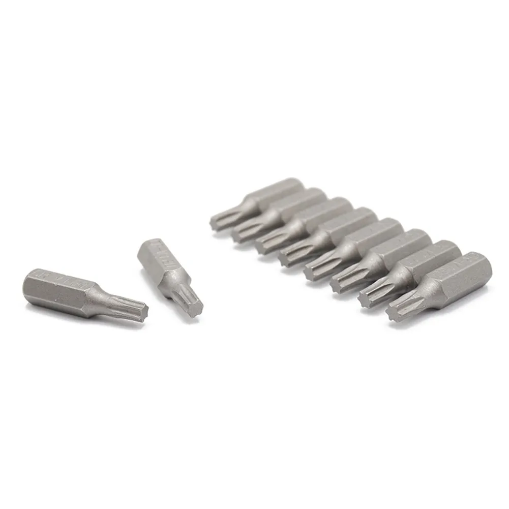 

Shank Screwdriver Bits T20 Tools Torx 1/4\" 10pcs Hex Repair Screwdriver